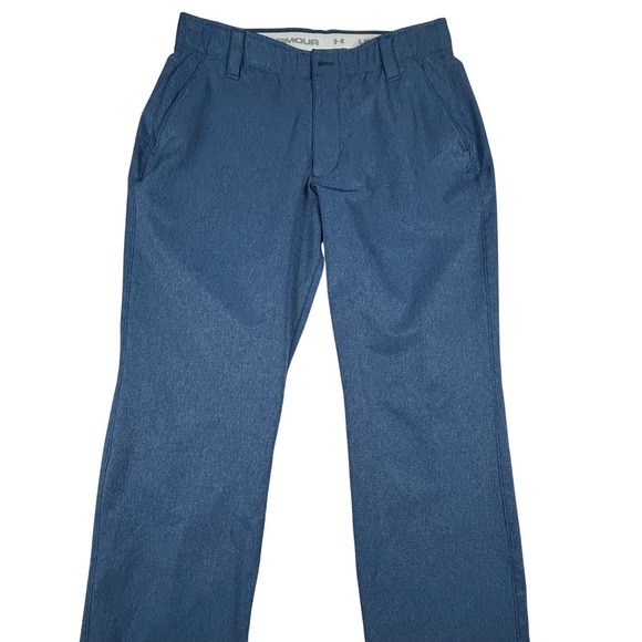 Under Armour Other - Under Armour Match Play Men Blue Loose Fit Golf Pants 32x30 Textured Performance